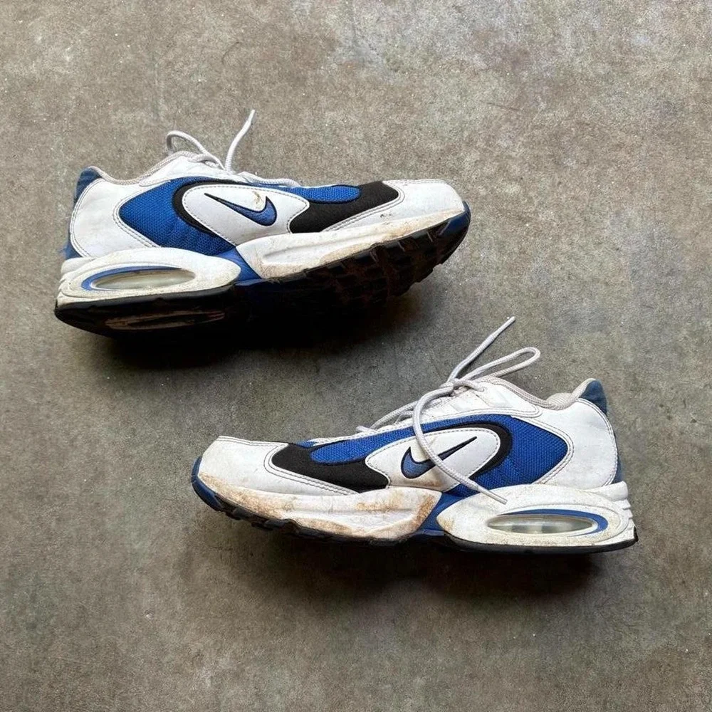 Vintage 90s Nike Air Max Triax 96 sneakers Mens Size US 12